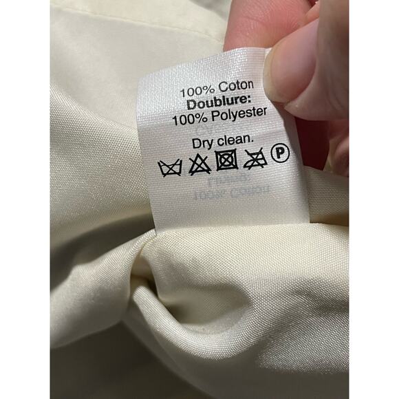 J. Crew Sheath Dress Striped Pleated Sleeveless Womens Size 4 Navy White - Picture 9 of 10